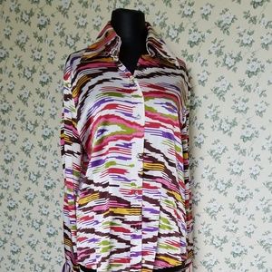 Like Missoni! Silky top
